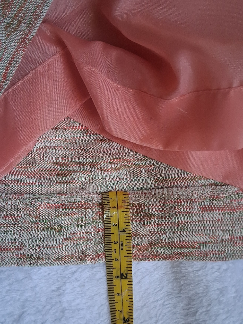 Women's Tweed PatternedSkirt/Jacket - Picture 9 of 9